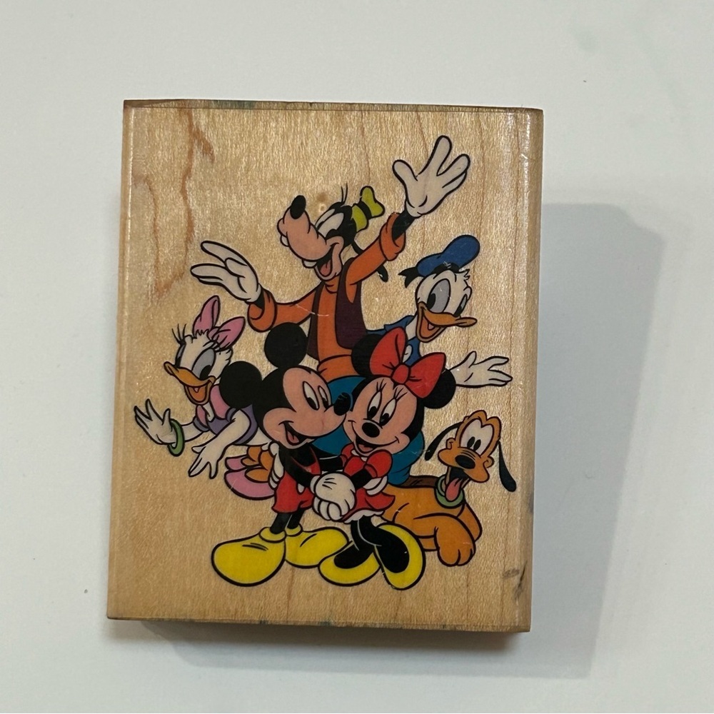 Rubber Stampede Disney Cast Members Rubber Stamp